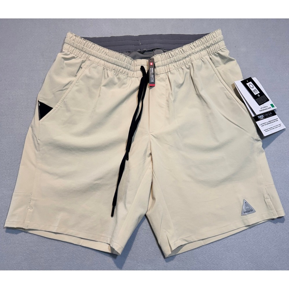 686 Mens ATP Stretch Performance Short Everywhere Collection Sand Small